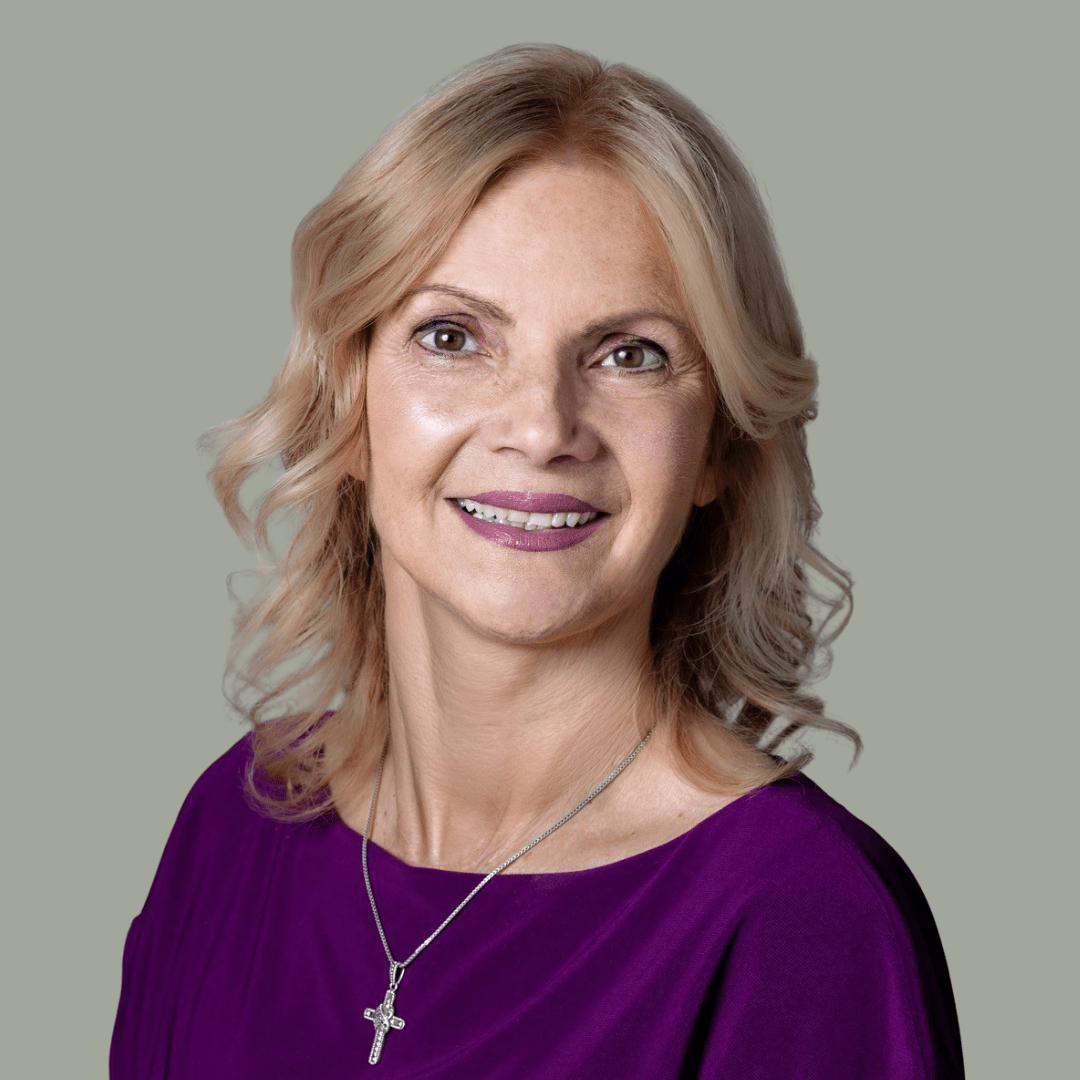 Senior staff member Françoise Bergan